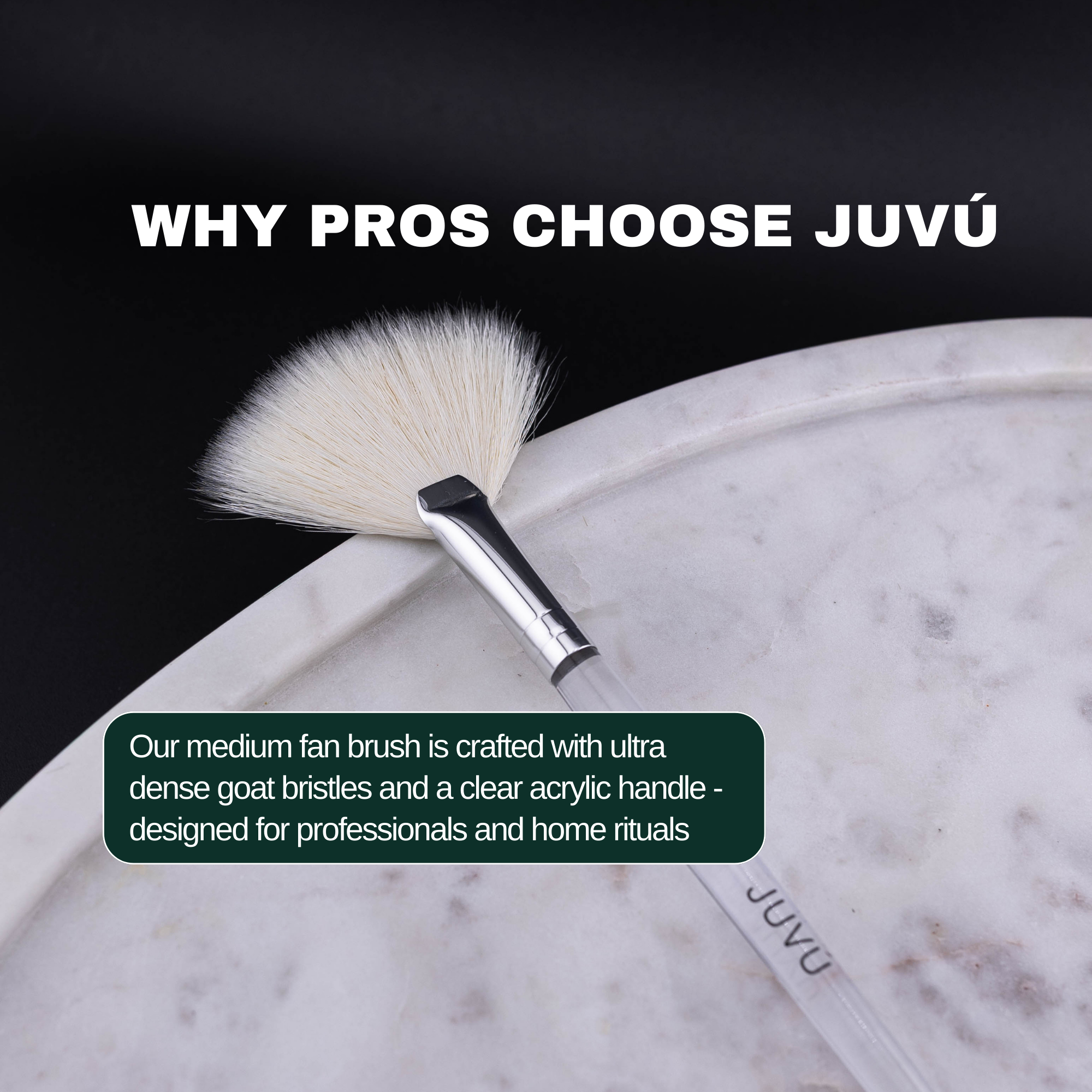 Fun Mask Brush - Natural Goat Hair (Medium)