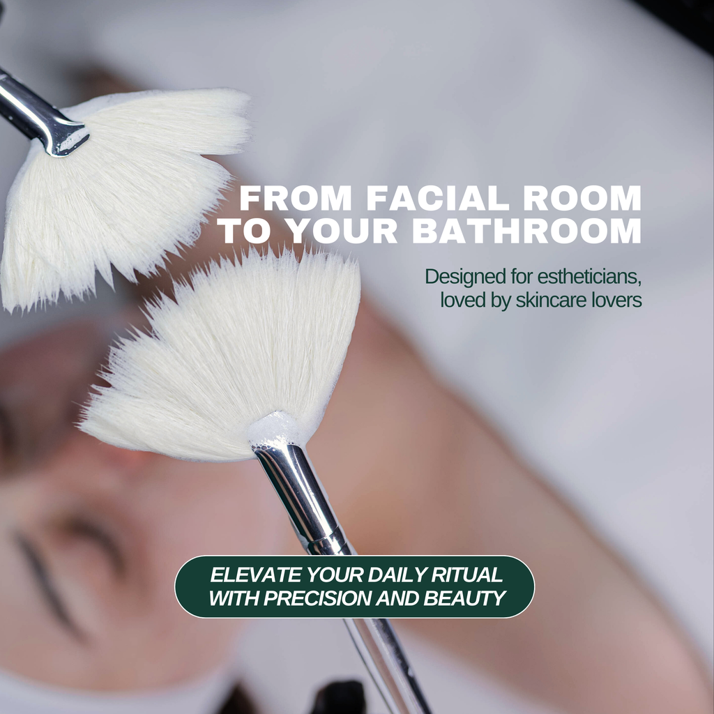 Fun Mask Brush - Natural Goat Hair (Medium)