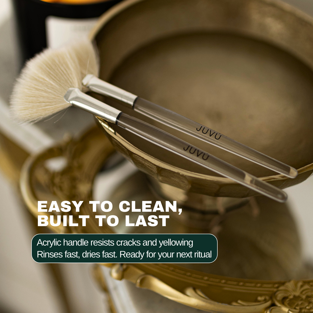 Fun Mask Brush - Natural Goat Hair (Medium)