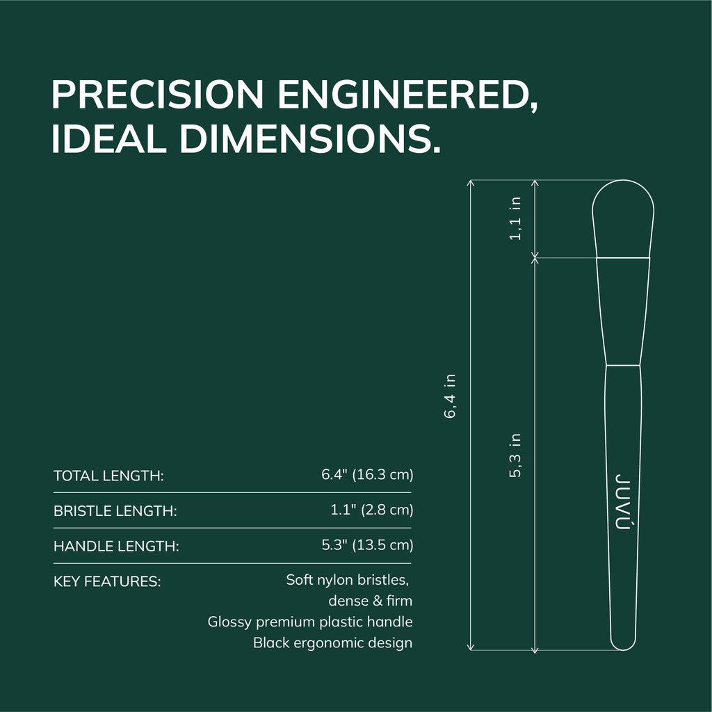 Flat Mask Brush - Black